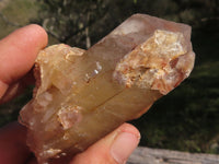 Natural Red Hematoid Phantom Quartz Clusters  x 12 From Karoi, Zimbabwe - TopRock