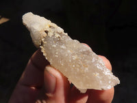 Natural Drusy Quartz Coated Calcite Crystals  x 12 From Alberts Mountain, Lesotho - Toprock Gemstones and Minerals 