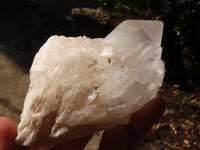 Natural Large Clear / White Quartz Crystals  x 6 From Madagascar