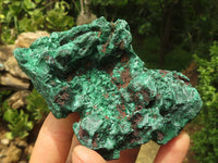 Natural Chatoyant Silky Malachite Specimens  x 6 From Kasompe, Congo - TopRock