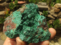 Natural Chatoyant Silky Malachite Specimens  x 6 From Kasompe, Congo - TopRock