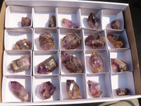 Natural Royal Zulu Window Amethyst Crystals x 20 From, South Africa