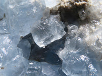 Polished Crystal Centred Celestite Eggs  x 2 From Sakoany, Madagascar - TopRock