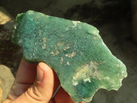 Polished One Side Polished Emerald Mtorolite Plates  x 7 From Zimbabwe