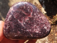 Polished  Purple Lepidolite Free Forms  x 4 From Zimbabwe