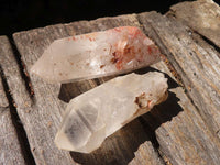 Natural Single Clear Quartz Crystals  x 16 From Solwezi, Zambia - TopRock