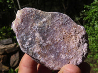 Natural Rough Purple Lepidolite Specimens  x 14 From Namibia - Toprock Gemstones and Minerals 