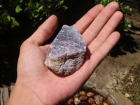 Natural Rough Purple Lepidolite Specimens  x 14 From Namibia - Toprock Gemstones and Minerals 