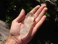 Natural Single Clear Quartz Crystals  x 16 From Solwezi, Zambia - TopRock