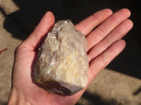 Natural Cascading Smokey Quartz Clusters x 6 From Luena, Congo