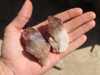 Natural Red Hematoid Quartz Specimens x 24 From Karoi, Zimbabwe