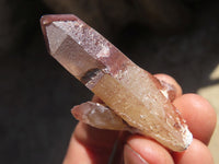 Natural Red Hematoid Quartz Specimens x 24 From Karoi, Zimbabwe