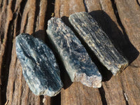 Natural Single Blue Kyanite Crystals  x 35 From Karoi, Zimbabwe - Toprock Gemstones and Minerals 