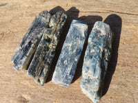 Natural Single Blue Kyanite Crystals  x 35 From Karoi, Zimbabwe - Toprock Gemstones and Minerals 