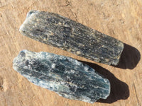 Natural Single Blue Kyanite Crystals  x 35 From Karoi, Zimbabwe - Toprock Gemstones and Minerals 