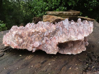 Natural Large Red Hematoid Quartz Cluster  x 1 From Zambia - TopRock