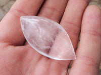 Polished Semi Optic Quartz Angel Tears x 35 From Madagascar - TopRock