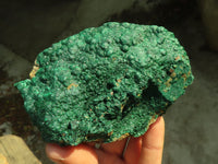 Natural Micro Botryoidal Crystalline Malachite Specimens  x 4 From Kolwezi, Congo