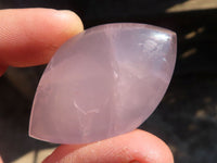 Polished Gemmy Pink Rose Quartz Angel Tears x 35 From Ambatondrazaka, Madagascar