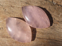 Polished Gemmy Pink Rose Quartz Angel Tears x 35 From Ambatondrazaka, Madagascar