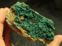 Natural Micro Botryoidal Crystalline Malachite Specimens  x 4 From Kolwezi, Congo