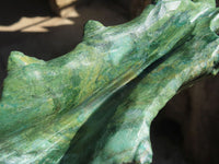 Polished Green Verdite Dragon Carving  x 1 From Zimbabwe