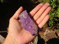 Natural Metallic Purpurite Cobbed Specimens  x 12 From Erongo, Namibia - Toprock Gemstones and Minerals 