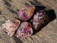 Natural Small Smokey Amethyst Crystals  x 20 From Chiredzi, Zimbabwe - Toprock Gemstones and Minerals 