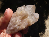 Natural Small Cascading White Phantom Smokey Quartz  x 23 From Luena, Congo - Toprock Gemstones and Minerals 