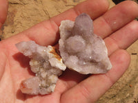 Natural Mixed Selection Of Spirit Quartz Clusters  x 34 From Boekenhouthoek, South Africa - TopRock