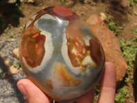 Polished Polychrome / Picasso Jasper Free Forms  x 4 From Madagascar - TopRock