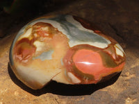 Polished Polychrome / Picasso Jasper Free Forms  x 4 From Madagascar - TopRock