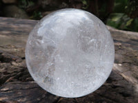 Polished Clear Quartz Crystal Balls  x 3 From Madagascar - TopRock