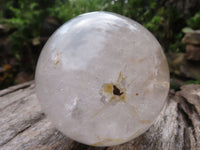 Polished Clear Quartz Crystal Balls  x 3 From Madagascar - TopRock