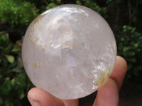 Polished Clear Quartz Crystal Balls  x 3 From Madagascar - TopRock