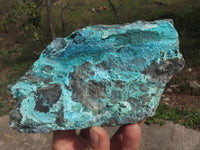 Natural Blue Silica Chrysocolla Specimens  x 6 From Congo - TopRock