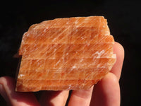 Natural New Sunset Orange Calcite Cubic Specimens  x 5 From Namibia - Toprock Gemstones and Minerals 