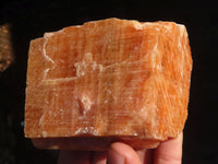 Natural New Sunset Orange Calcite Cubic Specimens  x 5 From Namibia - Toprock Gemstones and Minerals 