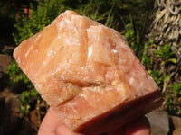 Natural New Sunset Orange Calcite Cubic Specimens  x 5 From Namibia - Toprock Gemstones and Minerals 