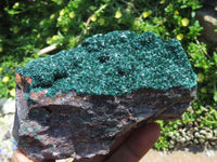 Natural Malachite Crystalline Specimens x 2 From Tenke Fungurume, Congo - TopRock