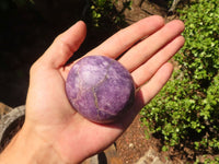 Polished Purple Lepidolite Free Forms  x 6 From Zimbabwe - Toprock Gemstones and Minerals 