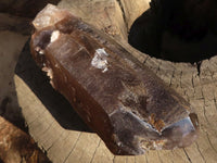 Polished Large Morion Smokey Quartz Crystal  x 1 From Zomba, Malawi