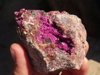 Natural Pink Salrose Cobaltion Dolomite Specimens x 6 From Kakanda, Congo