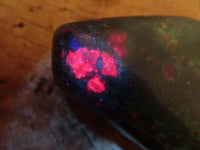 Polished Fluorescent Ruby Corundum In Chrome Verdite Free Forms x 6 From Zimbabwe