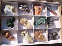 Natural Mixed Selection Of Minerals  x 12 From Southern Africa - Toprock Gemstones and Minerals 