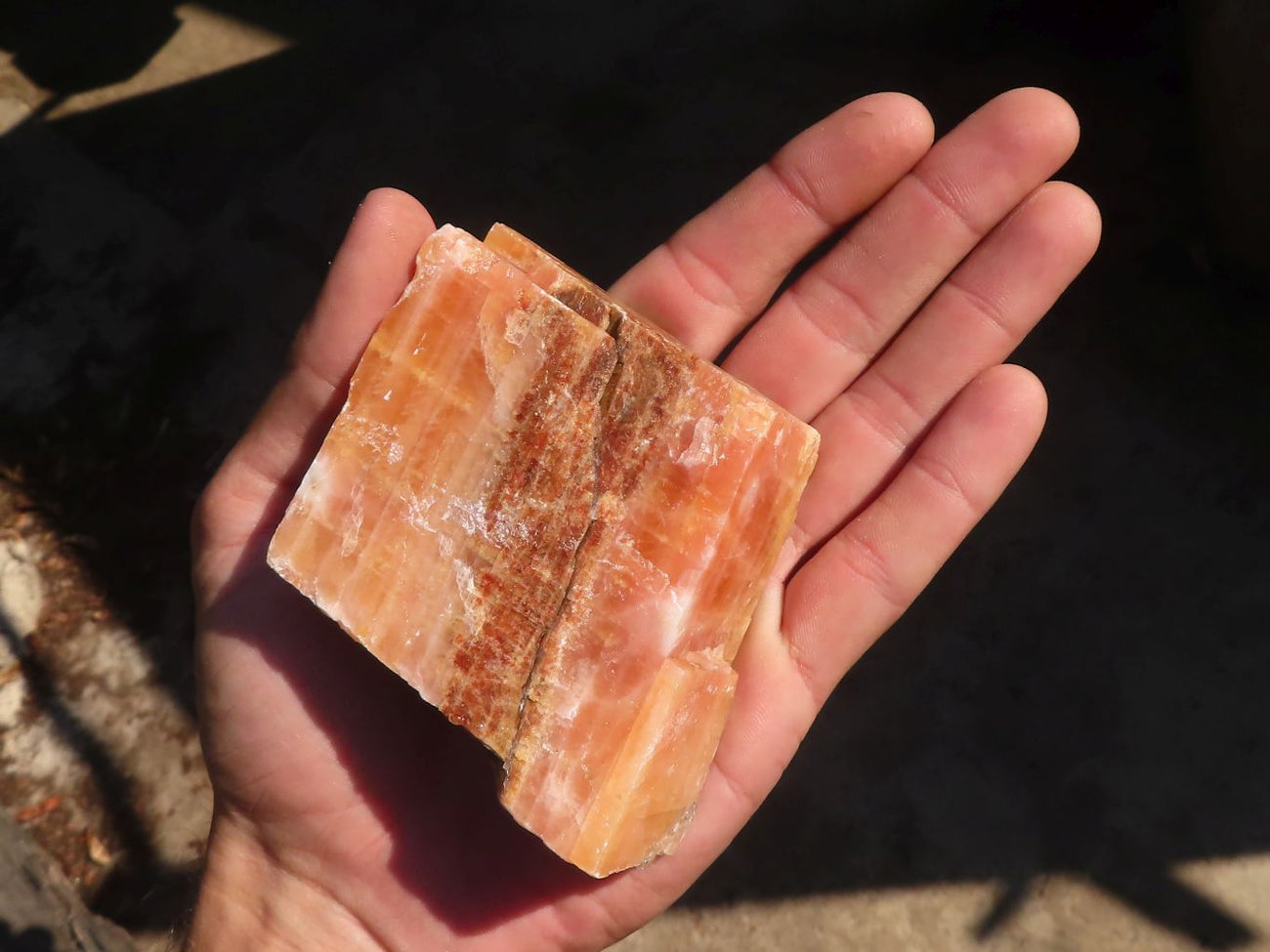 Natural New Sunset Orange Calcite Specimens x 4 From Spitzkop, Namibia |  Toprock Gemstones and Minerals