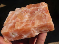 Natural New Sunset Orange Calcite Specimens x 4 From Spitzkop, Namibia