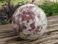 Polished Rubellite Pink Tourmaline In Matrix Spheres  x 4 From Madagascar - TopRock