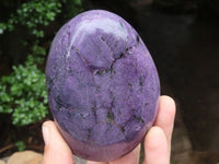 Polished Purple Stichtite & Serpentine Standing Free Forms  x 2 From Barberton, South Africa - TopRock