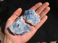 Natural New Sky Blue Calcite Specimens  x 35 From Spitzkop, Namibia